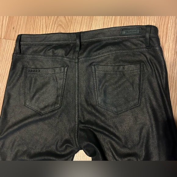 BLANKNYC Women’s Black Leather Pants Size 28. Excellent POC - Picture 4 of 8